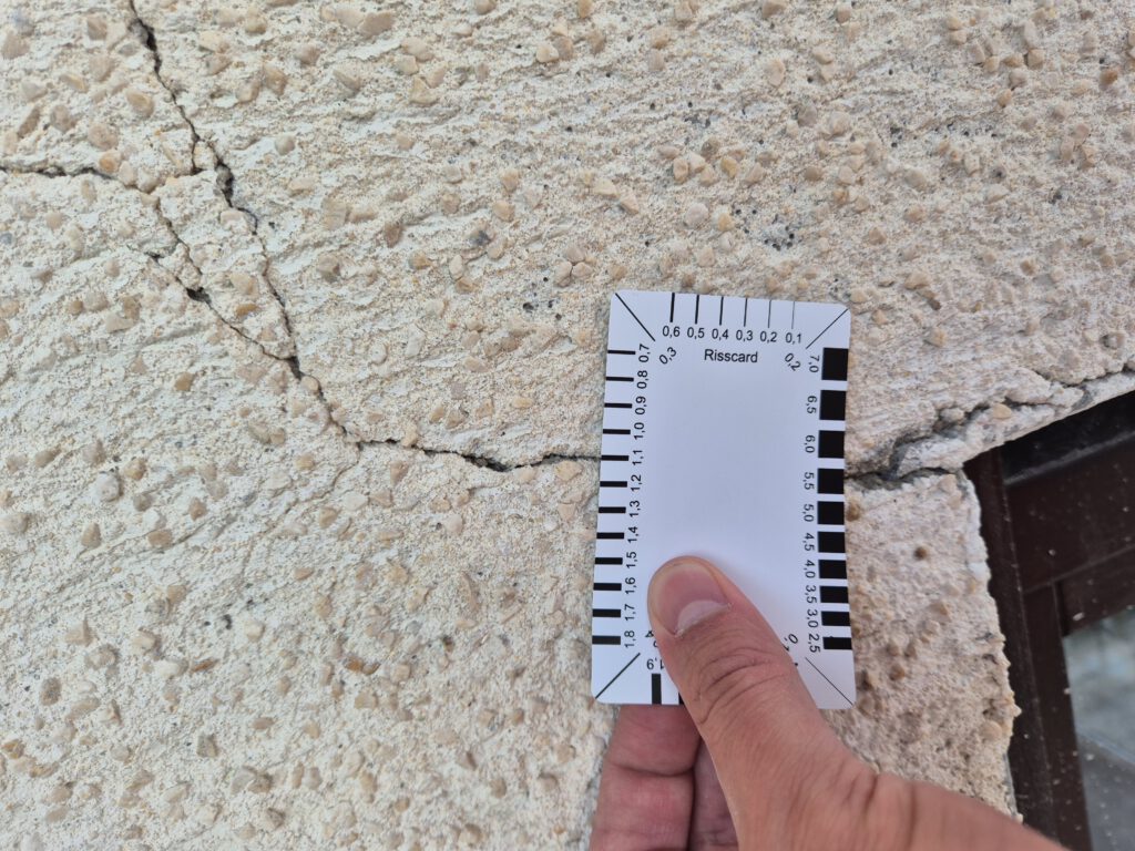 Bausachverständiger Risse am Haus